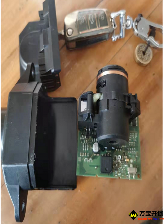 A6L點(diǎn)火鎖維修，濟(jì)南萊蕪?qiáng)W迪鑰匙擰不到點(diǎn)火鎖維修